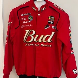 Vintage Nascar Dale Earnhardt Budweiser Jacket